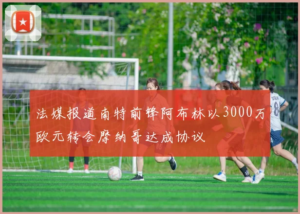 法媒报道南特前锋阿布林以3000万欧元转会摩纳哥达成协议
