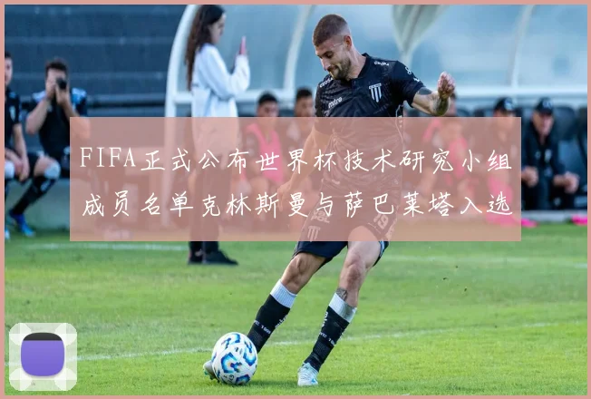 FIFA正式公布世界杯技术研究小组成员名单克林斯曼与萨巴莱塔入选